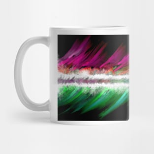 BRUSH STROKE ABSTRACT PAINTING Mug